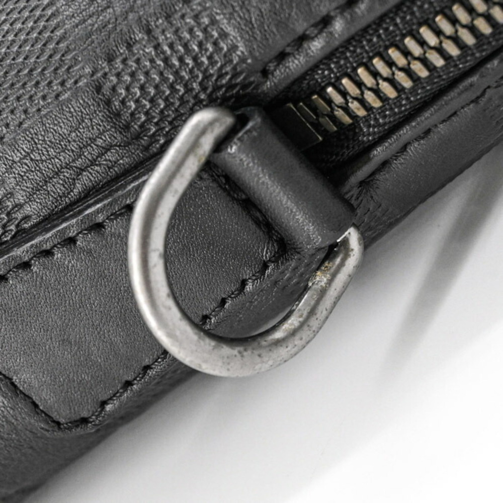 LOUIS VUITTON Damier Infini PDJ Tote Bag Shoulder Black N41248 - Picture 9 of 16